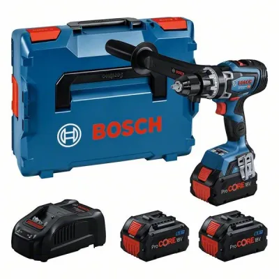 Akku-Schlagbohrschrauber BITURBO GSB 18V-150 C Professional, 18Volt (blau/schwar