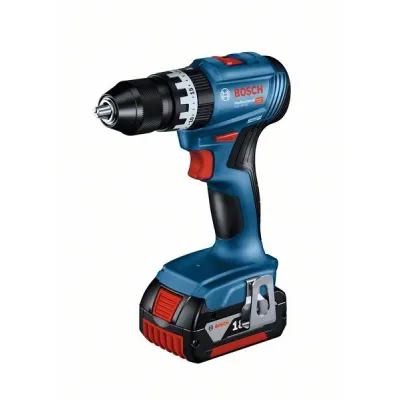 Bosch Professional Akku-Schlagbohrschrauber GSB 18V-45 | 18V | 2x 3,0Ah Akku | 45Nm | Ladegerät & L-BOXX