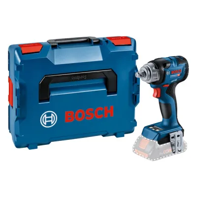 Bosch Akku-Schlagschrauber GDS 18V-330 HC 06019L5001 | 18V | 330 Nm Drehmoment | Solo | L-Boxx | Bluetooth Modul | Blau
