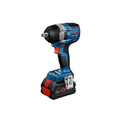Bosch Akku-Schlagschrauber GDS 18V-750 C 06019L9002 | 18V 8Ah | 750Nm | 2x Akku | Ladegerät | 1/2 Zoll | L-BOXX | Blau