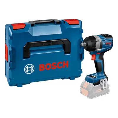 Bosch Akku-Schlagschrauber GDS 18V-750 C 06019L9001 | 18V | 750 Nm | 1/2" Außenvierkant | L-BOXX | Solo | Blau