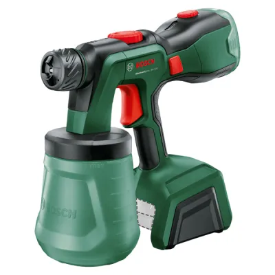 Bosch Sprühpistole AdvancedSpray 18V-500 0603208200 | Akku-Farbsprühsystem | ALLPaint | bürstenlos | AirBoost | grün