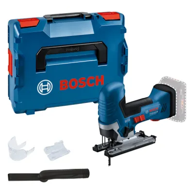 Bosch Akku-Stichsäge GST 18V-125 S 18V | 26mm Hub | 125mm Schnitttiefe | solo | L-BOXX | bürstenlos | blau/schwarz