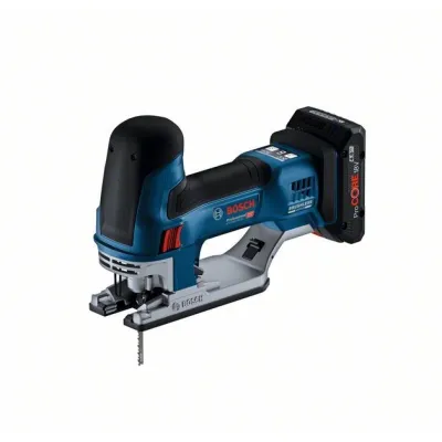 Bosch Professional Akku-Stichsäge GST 18V-155 SC | 18V | 2x 4,0Ah ProCORE | Ladegerät | L-Boxx | 155mm Holz | bürstenlos