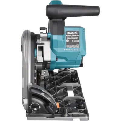 Makita Akku-Tauchsäge SP001GZ03 | 40V XGT | 56 mm Schnitttiefe | 165 mm Sägeblatt | ohne Akku & Ladegerät | blau/schwarz
