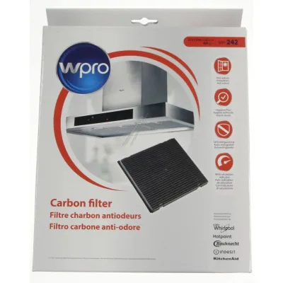Aktivkohlefilter Typ 242 für Whirlpool Dunstabzugshaube 484000008777 Luftreinigu