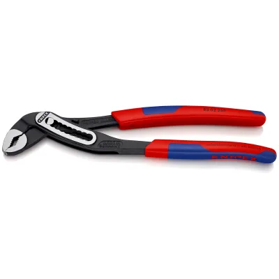 KNIPEX Wasserpumpenzange Alligator 88 02 250 | 250mm | 2-Komponenten-Griff | 9-fach verstellbar | max. 50mm Rohr
