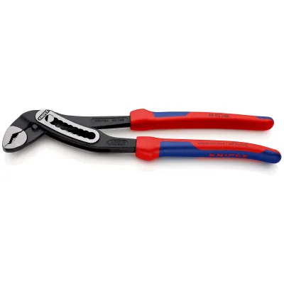 KNIPEX Wasserpumpenzange Alligator 88 02 300 | 300mm | 9-fach verstellbar | 2K Griff | Ø 70mm | durchgestecktes Gelenk