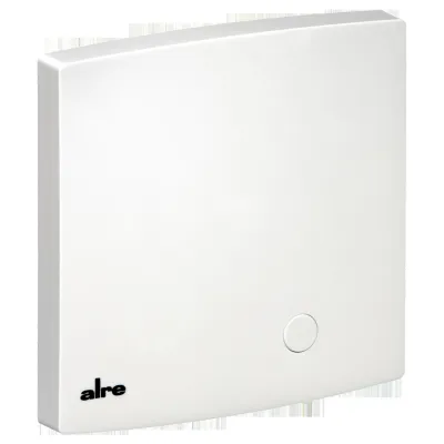 ALRE Raumtemperaturfühler Aufputz BTF2-P1000-0000 | Pt1000 Sensor | superflach 13,9mm | IP30 | Weiß
