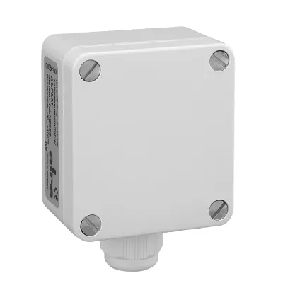 ALRE-IT Außentemperaturfühler AFP100 PT100 | Temperaturbereich -30 bis +70°C | IP65 | Schraubanschluss | weiß