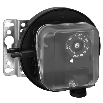 Alre-it Differenzdruckschalter JDL-111 | mechanisch 20-300Pa | IP54 | Schraubanschluss | für Luft | Wandmontage