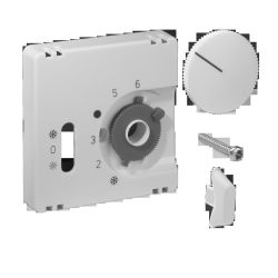 ALRE-IT JZ-038.100 Zentralplatte Raumtemp rws glz div.Symbole