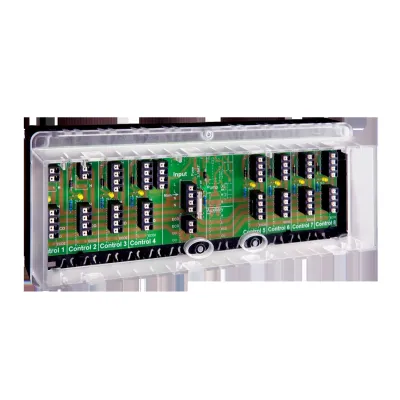 ALRE-IT Klemmenleiste VOOPL-318.178 | 230V | für max. 8 Raumthermostate & 16 Stellantriebe | IP20 | 255x100x61,5mm