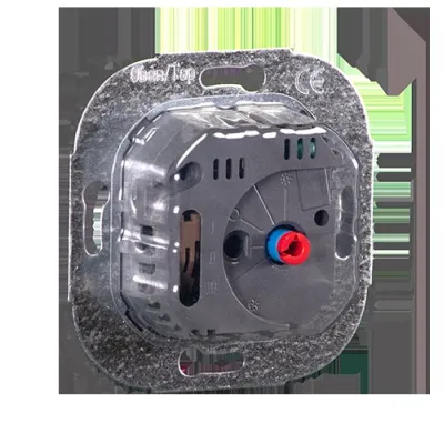 ALRE Raumtemperaturregler RTBSU-401.062#00 | Unterputz-Thermostat 230V | 10A | Öffner NC | Bimetall | IP30 | anthrazit