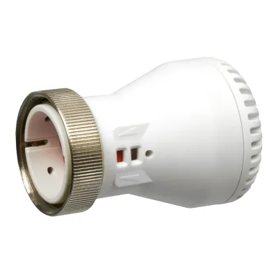 ALRE Stellantrieb ZBOOA-040.100 | Ventilstellantrieb 24V AC/DC | M30x1,5 | stromlos geschlossen | Standanzeiger | weiß