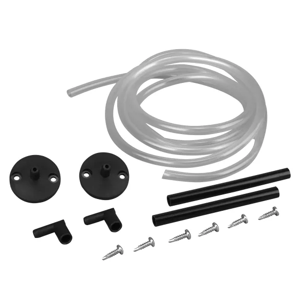 ALRE Anschluss-Set JZ-06/1 H5309229 | Messschlauchset für Differenzdruckschalter | 2x90° Winkel | 2m Schlauch