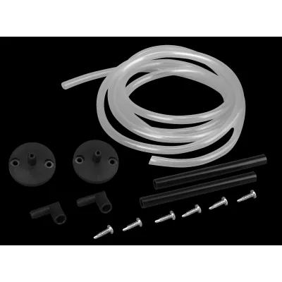 ALRE Anschluss-Set JZ-06/1 H5309229 | Messschlauchset für Differenzdruckschalter | 2x90° Winkel | 2m Schlauch