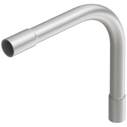 Bild: Alu-Steckbogen Ø20mm unbeh m.Muffe hfr