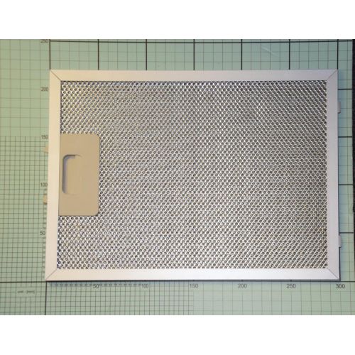 Bild: Aluminium-Filter 305x217x9 für Dunstabzugshaube Amica 1033407 Metall-Fettfilter