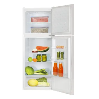 Amica Kühl-Gefrierkombination DT 374 160 W | 211 L | Abtauautomatik | LED | 144x54x55 cm | E | Weiß