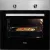 Bild: Amica Einbaubackofen EB 941 600 E | 67 Liter | Edelstahl | A | Steam Clean | 4 Funktionen | Schwarz