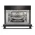 Bild: Amica Kompakt-Einbaubackofen EBC 841 600 S | Backofen mit Mikrowellenfunktion 44L | 13 Programme | Heißluft | Schwarz