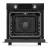 Bild: Amica Einbau-Backofen EBPX 945 600 SM | Pyrolyse | 77L XXL-Garraum | 9 Funktionen | Energieeffizienz A+ | schwarz matt