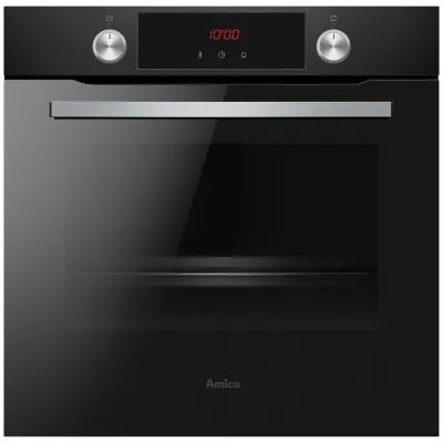 Amica Einbau-Backofen EBPX 945 600 SM | Pyrolyse | 77L XXL-Garraum | 9 Funktionen | Energieeffizienz A+ | schwarz matt