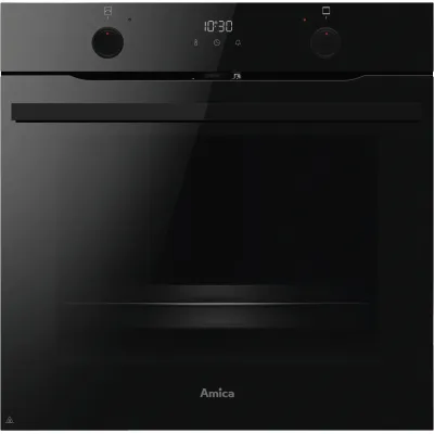 Amica Einbau-Backofen EBPX 946 200 S | Pyrolyse | 77 L XXL | 10 Heizarten | A+ | SensorControl Timer | Schwarz-Glas