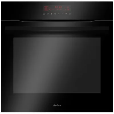 Amica Einbau-Backofen EBSX 949 610 S | Dampfgarer 77l | Injection-Steam | A+ | 28 Programme | Octa Timer | Schwarz