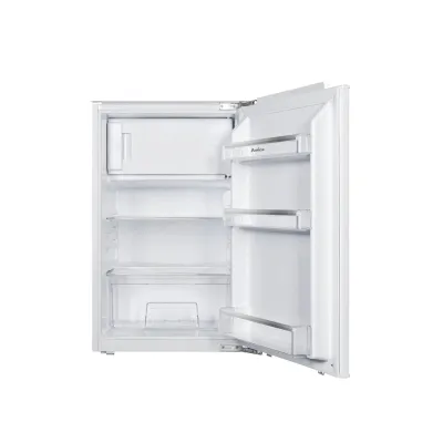 Amica Einbau-Kühlschrank EKSX 361 905 | Kühlschrank mit Gefrierfach | 116l | Festtür | 88cm Nische | Weiß
