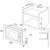 Bild: Amica Einbau-Mikrowelle EMW 13180 E | 20 l | Grillfunktion | 800/1000 W | 5 Stufen | Timer | Edelstahl