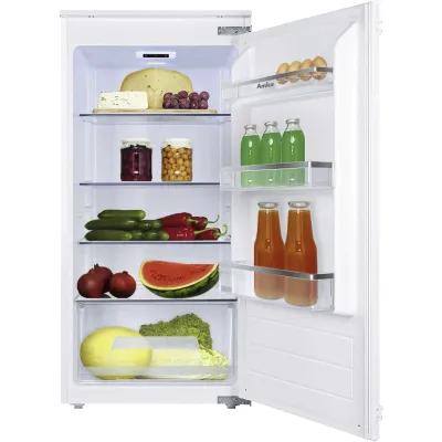 Amica Einbaukühlschrank EVKSS 351 215 | Vollraum 158 l | Schlepptür | 102 cm Nische | Abtauautomatik | LED | E | weiß