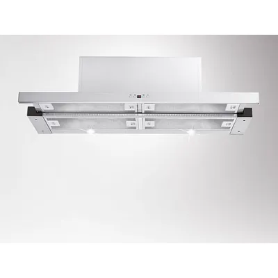 Amica Flachschirmhaube FH 694 620 E | Dunstabzugshaube 90 cm | Edelstahl | 645 m³/h | LED | Energieklasse A | 3 Stufen
