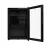 Bild: Amica Getränkekühlschrank FK 341151 S | 118L | Glastür UV-Schutz | LED-Beleuchtung | Türschloss | Schwarz | 84x54,5x54cm