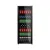 Bild: Amica Getränkekühlschrank FK 344150S | 237 L | Glastür UV-Schutz | LED Beleuchtung | 141x54,5x54 cm | Schwarz