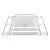 Bild: AMICA Grillrost 00097 für Backofen | passgenau für 65l Backraum | 43x37x4,5 cm | verchromt | Zubehör für Herde
