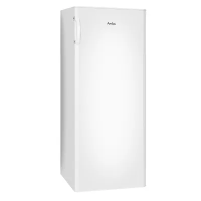 Amica Gefrierschrank GS 324 100 W | Standgerät 155 l | 141 cm hoch | 4 Schubladen & 2 Klappen | Energieklasse E | Weiß