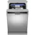Bild: Amica Stand-Geschirrspüler GSP 531 100 E | 45 cm | 10 Maßgedecke | 6 Programme | OpenDry | AquaStopp | Silber (B-Ware)