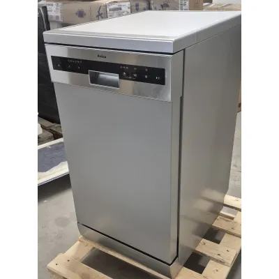 Amica Stand-Geschirrspüler GSP 531 100 E | 45 cm | 10 Maßgedecke | 6 Programme | OpenDry | AquaStopp | Silber (B-Ware)
