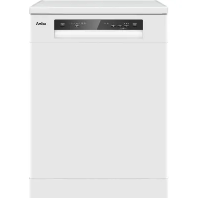 Amica Geschirrspüler GSP 543 912 W | 60 cm | 14 Maßgedecke | Energieklasse B | 6 Programme | 44 dB | Aquastop | weiß