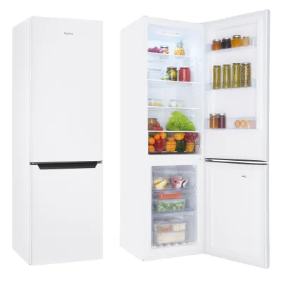 Amica Kühl-Gefrierkombination KGC 15493 W | NoFrost | 250L (180L/70L) | 180x54,5x59cm | LED | VitControl Plus | weiß