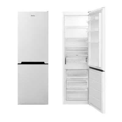 Amica Kühl-Gefrierkombination KGCL 387 115 W | 268 L | 170 cm | Abtauautomatik | FrostControl | Energieklasse E | weiß
