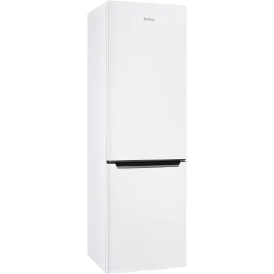 Amica Kühl-Gefrierkombination KGCN 388 145 W | 250l | NoFrost | Energieklasse C | 181x54x59 cm | Superkühlen | Weiß (B-Ware)