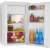 Bild: Amica Kühlschrank mit Gefrierfach KS 361 155 W | Tischkühlschrank | 83 l | 84 cm hoch | Energieklasse E | weiß