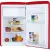 Bild: Amica Kühlschrank mit Gefrierfach KSR 361 160 R | Retro Design | 108 l | LED-Beleuchtung | Energieklasse D | Rot