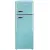 Bild: Amica Kühl-Gefrierkombination DTR 374 190 T | 206L | Retro Design | Gefrierfach oben | EEK D | 144x55x62cm | ice blue