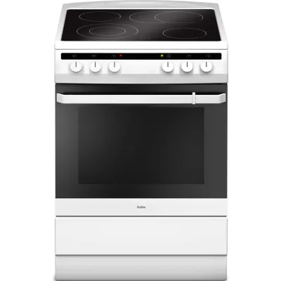 Amica Standherd SHC 11642 W | Glaskeramikkochfeld 60cm | 11 Backofenfunktionen | Heißluft | A | 66L | CoolDoor3 | Weiß