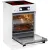 Bild: Amica Standherd SHC 904 100 W | Glaskeramik | 4 Kochzonen | 11 Funktionen | Aqualytic | 50 cm Weiß