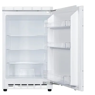 Amica Unterbau-Kühlschrank UVKSD 351 951 | 103L Vollraum | dekorfähig | Inverter | 81,5cm | E | LED | Tür wechselbar